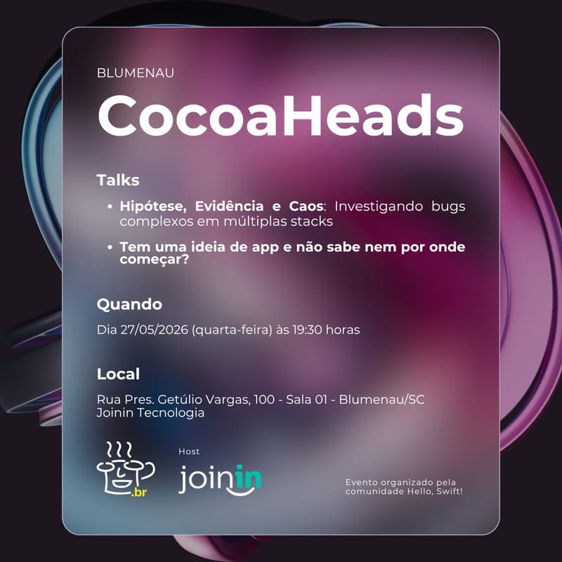 CocoaHeads Blumenau